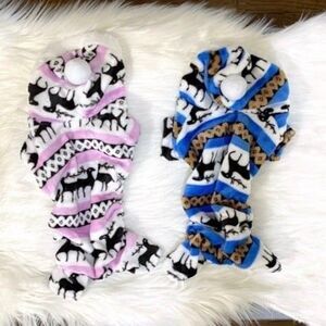 Dog Pajama Jumpsuits, Lot of 2, L, NEW!